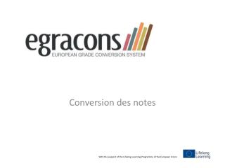 conversion des notes