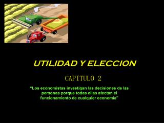 utilidad y eleccion capitulo 2