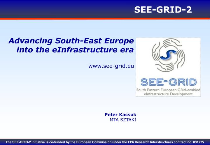 advancing south east europe into the einfrastructure era