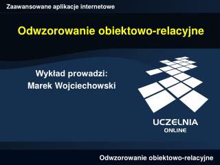 odwzorowanie obiektowo relacyjne