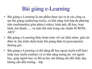 b i gi ng e learning