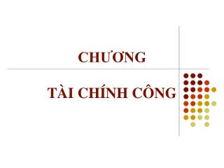 ch ng t i ch nh c ng