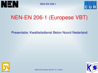 nen en 206 1 europese vbt