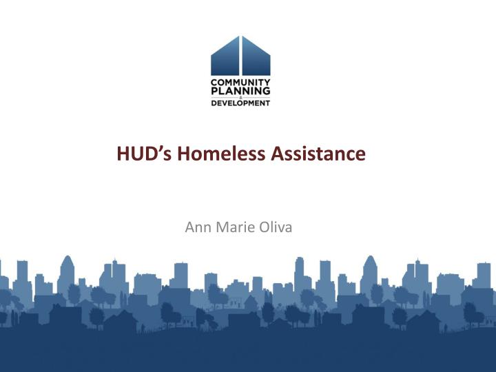 hud s homeless assistance