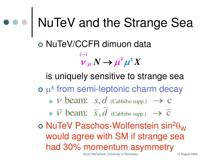 nutev and the strange sea