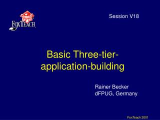 Basic Three-tier-application-building