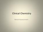 Clinical Chemistry - slide 1