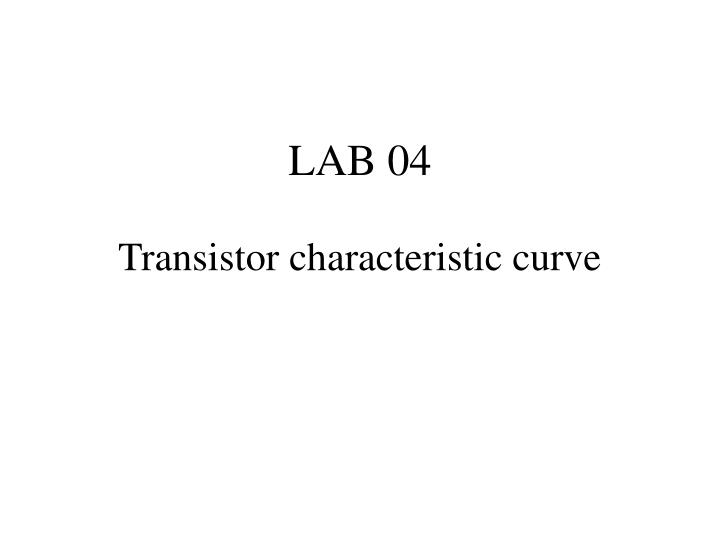 lab 04