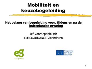 mobiliteit en keuzebegeleiding