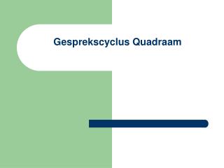 gesprekscyclus quadraam