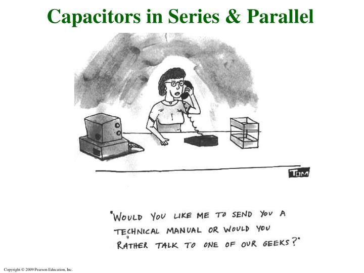 capacitors in series parallel