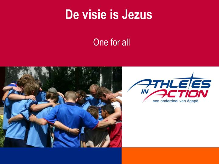 de visie is jezus