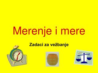 merenje i mere