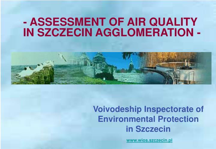 voivodeship inspectorate of environmental protection in szczecin www wios szczecin pl