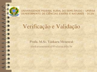 verifica o e valida o
