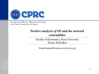 Positive analysis of OS and the network externalities