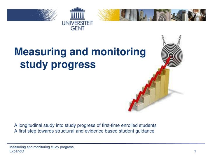 measuring and monitoring study progress