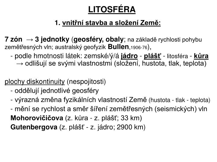 litosf ra