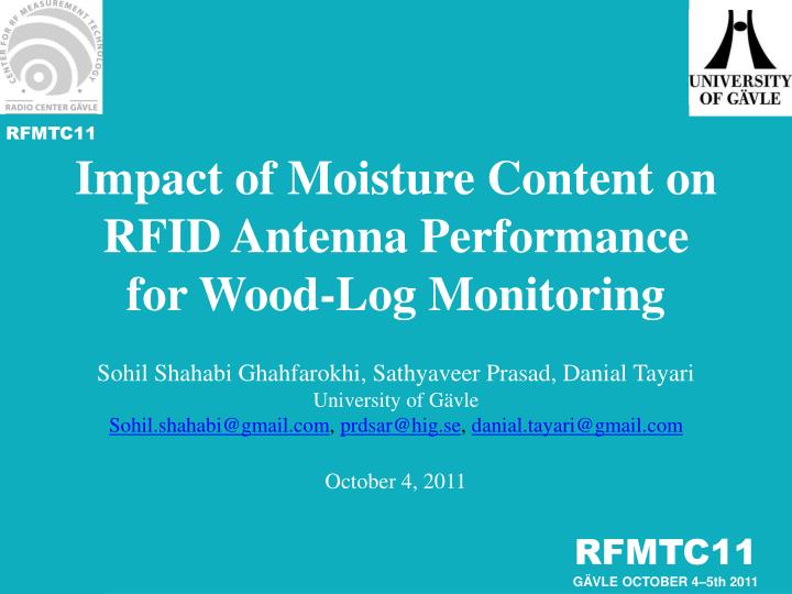 impact of moisture content on rfid antenna performance for wood log monitoring