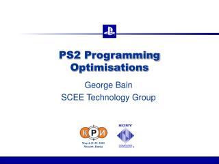 George Bain SCEE Technology Group