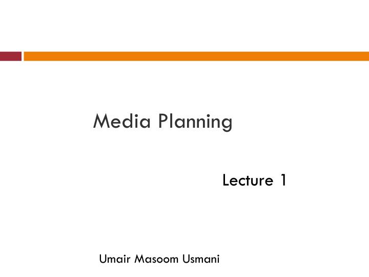 media planning