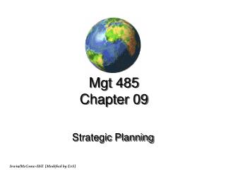 Mgt 485 Chapter 09