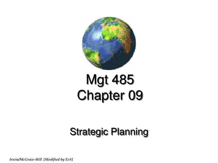 mgt 485 chapter 09
