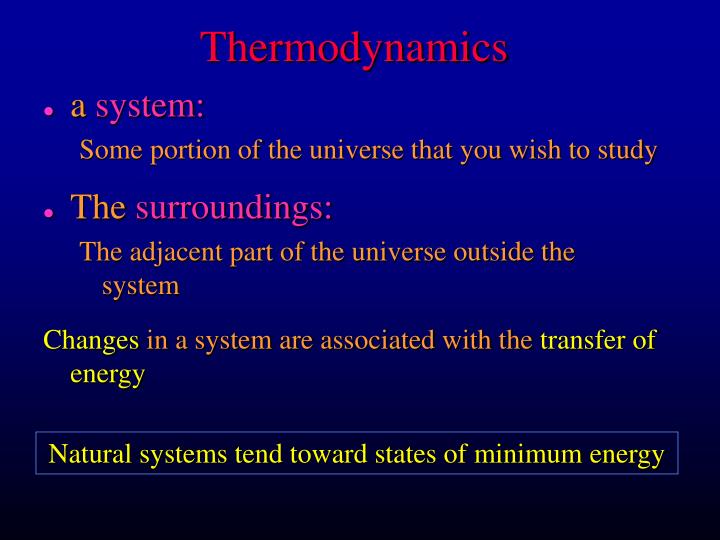 thermodynamics