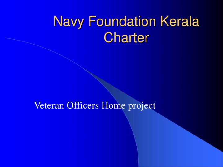 navy foundation kerala charter