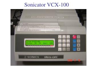 Sonicator VCX-100