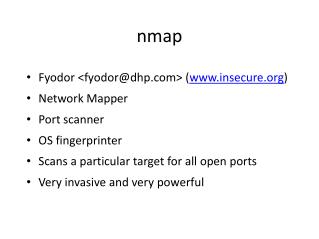 nmap