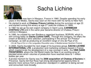 Sacha Lichine