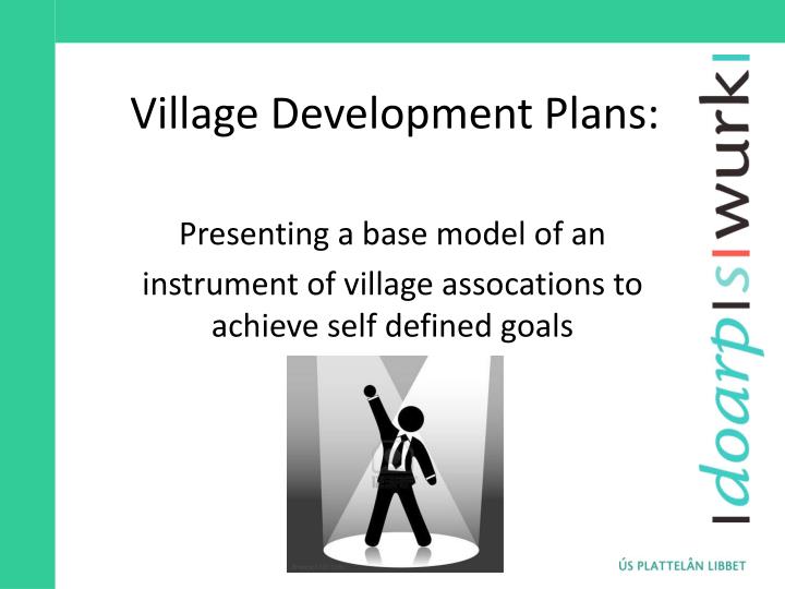 village development plans