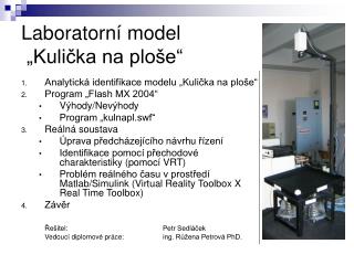 laboratorn model kuli ka na plo e