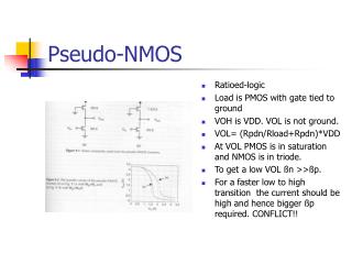 Pseudo-NMOS