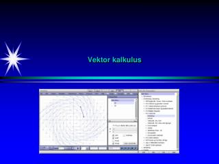 vektor kalkulus
