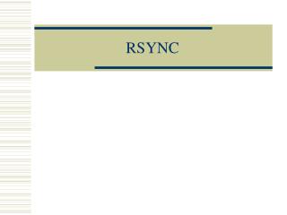 RSYNC