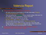 Valencia Report - slide 1