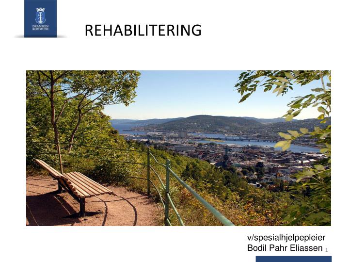 rehabilitering