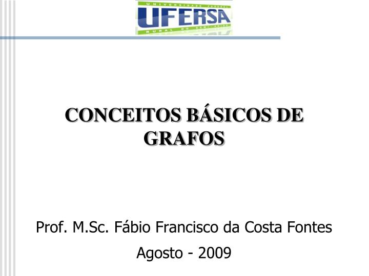 conceitos b sicos de grafos