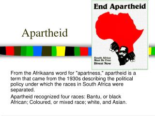 Apartheid