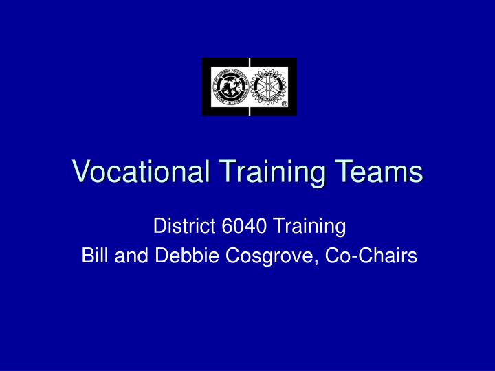 vocational training teams