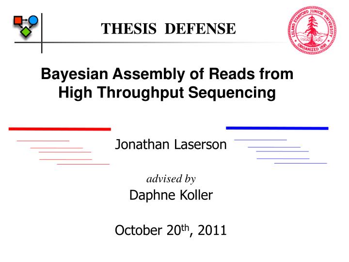 thesis defense presentation sample script