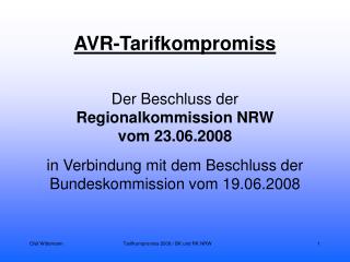 avr tarifkompromiss