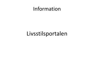 information