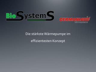 Die stärkste Wärmepumpe im effizientesten Konzept