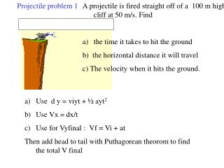 Projectile problem 1