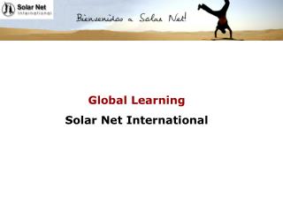 Global Learning Solar Net International