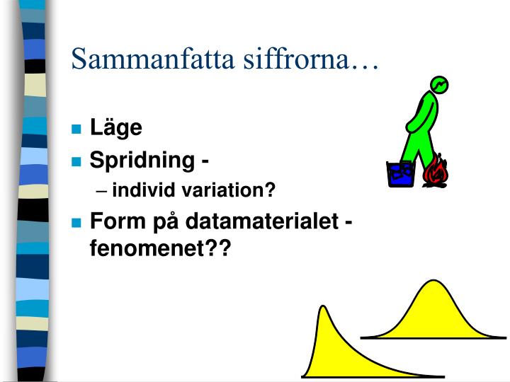 sammanfatta siffrorna