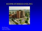 RESPIRATORBEHANDLING - slide 1